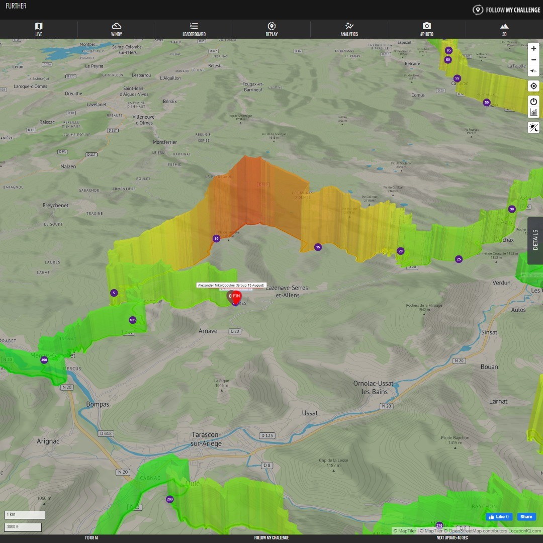 The second weekend of @furtherjournal has started. @alexandernikolopoulos and @miserhal will have some great hills for breakfast! ......#dotwatching #...